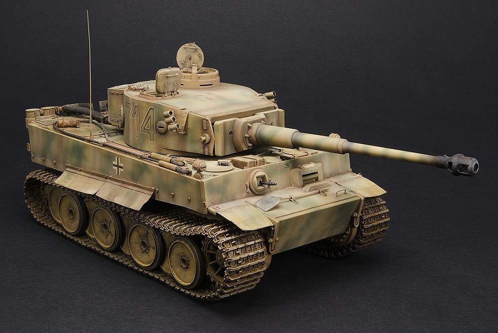 Tanque Pz Kpfw VI Tiger Ausf E Tp ITALERI Kits Carros Civis