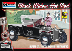 Carro Ford Model T 1927 - Black Widow Hot Rod - REVELL ALEMA